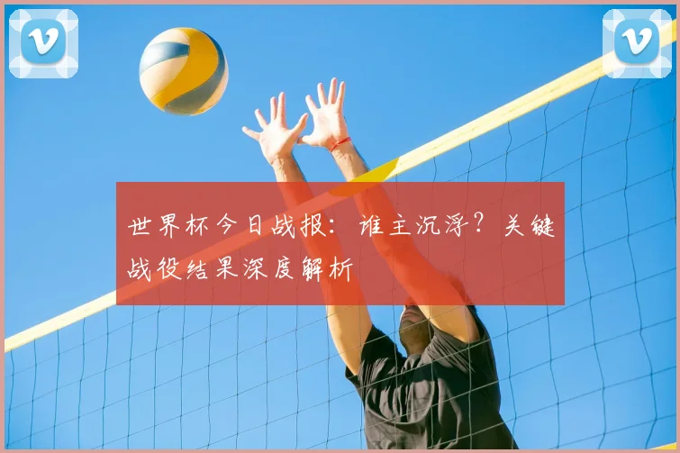 世界杯今日战报：谁主沉浮？关键战役结果深度解析
