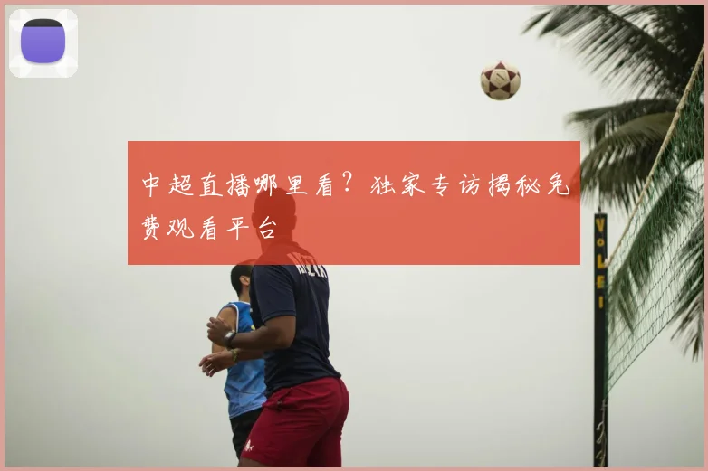 中超直播哪里看?独家专访揭秘免费观看平台